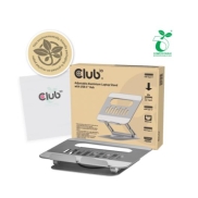 CLUB3D Adjustable Aluminium Laptop Stand with USB-C® Hub