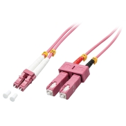 Lindy 46361 InfiniBand/fibre optic cable 2 m LC SC Pink