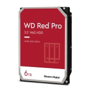 HDD, WESTERN DIGITAL, Red Pro, 6TB, SATA 3.0, 256 MB, 7200 rpm, 3,5, WD6005FFBX