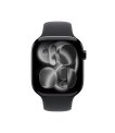 Apple Watch Series 11, Apple S10, 64GB, GPS + Cellular, 46 mm, Aluminium, Jet Black, Sport Band, S/M thumbnail