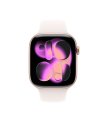Apple Watch Series 11, Apple S10, 64GB, GPS + Cellular, 42 mm, Aluminium, Light Blush, Sport Band, S/M thumbnail