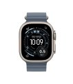Apple Watch Ultra 3 GPS + Cellular, 49 mm, Natural Titanium, Anchor Blue Ocean Band thumbnail