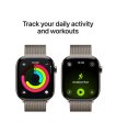 Apple Watch Series 11, Apple S10, 64GB, GPS + Cellular, 42 mm, Titanium, Natural, Milanese Loop, One Size thumbnail