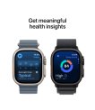 Apple Watch Ultra 3 GPS + Cellular, 49 mm, Black Titanium, Black Alpine Loop (M) thumbnail