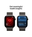 Apple Watch Series 11, Apple S10, 64GB, GPS + Cellular, 46 mm, Titanium, Slate, Milanese Loop, M/L thumbnail