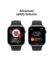 Apple Watch Series 11, Apple S10, 64GB, GPS + Cellular, 46 mm, Aluminium, Space Grey, Sport Band, S/M thumbnail