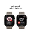Apple Watch Series 11, Apple S10, 64GB, GPS + Cellular, 42 mm, Titanium, Natural, Milanese Loop, One Size thumbnail
