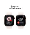 Apple Watch Series 11, Apple S10, 64GB, GPS + Cellular, 42 mm, Titanium, Light Blush, Sport Band, M/L sīkattēls