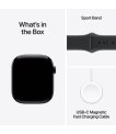 Apple Watch Series 11, Apple S10, 64GB, GPS + Cellular, 46 mm, Aluminium, Jet Black, Sport Band, M/L thumbnail