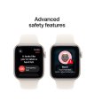 Apple Watch SE 3 GPS, 44 mm, Starlight Aluminium, Starlight Sport Band (M/L) thumbnail