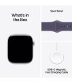 Apple Watch Series 11, Apple S10, 64GB, GPS + Cellular, 46 mm, Aluminium, Purple Fog, Sport Band, M/L thumbnail