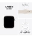 Apple Watch SE 3 GPS, 44 mm, Starlight Aluminium, Starlight Sport Band (S/M) thumbnail