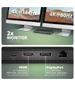 NB ACC DOCKING STATION/12IN1 HMC-U4 AXAGON sīkattēls