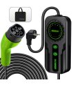 QOLTEC 52468 Mobile charger for EV 2in1 thumbnail