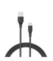 CABLE USB-C TO USB2.0/1M BLACK CTHBF VENTION sīkattēls