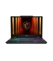 Notebook, MSI, CPU Intel Core 7, 240H, 15.6 , 1920 x 1080 pixels, RAM 16 GB, DDR5-SDRAM, SSD 1000 GB, Discrete graphics NVIDIA GeForce RTX 5060, 8 GB, On-board graphics Yes, Numeric keypad Yes, OS installed Windows 11 Home, Colour Black, Weight 1.95 kg, 5 sīkattēls