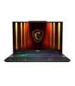Notebook, MSI, CPU Intel Core 7, 240H, 17.3 , 1920 x 1080 pixels, RAM 16 GB, DDR5-SDRAM, SSD 512 GB, Discrete graphics NVIDIA GeForce RTX 5060, 8 GB, On-board graphics Yes, Numeric keypad Yes, OS installed Windows 11 Home, Colour Black, Weight 2.4 kg, 560 sīkattēls