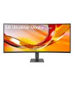 LCD Monitor, LG, 34 , 3440 x 1440 pixels, Wide Quad HD, Native aspect ratio 21:9, LED, Curved, 34U620B-B sīkattēls