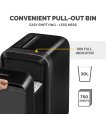 SHREDDER POWERSHRED LX220/BLACK 5502601 FELLOWES sīkattēls