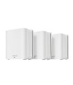 Wireless Router, ASUS, ZenWiFi BD4, Product type Mesh router, Qtty 3 pc(s), Wi-Fi band Dual-band (2.4 GHz / 5 GHz), Wi-Fi 7 (802.11be), Ethernet WAN Yes, 2xEthernet LAN (RJ-45) ports, WLAN speed 2882 Mbit/s, Internal memory 512 MB, Flash memory 128 MB, Wh thumbnail