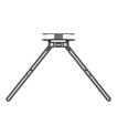LOGI TV Mount For Video Bars White sīkattēls