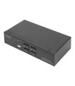 DIGITUS KVM Switch 2x1 HDMI 4-Port sīkattēls