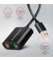 SOUND CARD USB2.0 48KHZ/16BIT/0.15M ADA-12 AXAGON sīkattēls