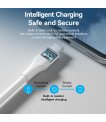 CABLE USB-C TO USB2.0/1.5M WHITE CTHWG VENTION sīkattēls