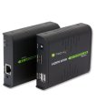 TECHLY 028214 HDMI KVM Extender w/ USB sīkattēls