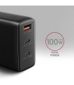 MOBILE CHARGER WALL USB 100W/GAN 3PORT ACU-DPQ100 AXAGON sīkattēls