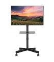 GEMBIRD TV floor stand w caster wheels sīkattēls
