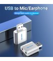 SOUND CARD USB 2-PORT/VAB-S13 VENTION sīkattēls
