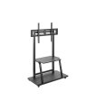GEMBIRD TV floor stand with caster wheel sīkattēls