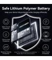 POWER BANK WRL 10000MAH 35W/GREY FKHH0 VENTION sīkattēls