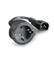 CABLE POWER ADAPTER C14/PC-SFC14M-01 GEMBIRD sīkattēls