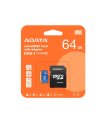 ADATA 64GB, microSDHC, Class 10 UHS-I sīkattēls