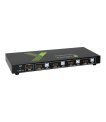TECHLY 028702 4-port HDMI/USB KVM sīkattēls