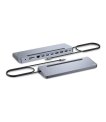 I-TEC USB-C Metal Ergonomic 4K 3x Disply sīkattēls