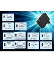CHARGER USB 100W 4PORT GAN/TA-UC-PDQC100LCD-01-BK GEMBIRD thumbnail