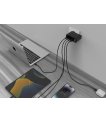 CHARGER USB 100W 4PORT GAN/TA-UC-PDQC100LCD-01-BK GEMBIRD thumbnail