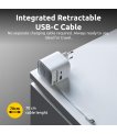 POWER ADAPTER 1XUSB-A/1XUSB-C/BLACK 7806522 INTENSO sīkattēls