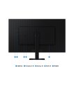 LCD Monitor, SAMSUNG, 32, 4K, Panel VA, 3840x2160, 16:9, 60Hz, 5 ms, Tilt, Colour Black, LS32D700EAUXEN sīkattēls