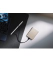 POWER BANK USB 5000MAH MAG/CHAMPAGNE 7344021 INTENSO sīkattēls