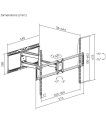 TV SET ACC WALL MOUNT 50-105/WM-105ST-01 GEMBIRD thumbnail