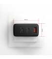 MOBILE CHARGER WALL USB 100W/GAN 3PORT ACU-DPQ100 AXAGON sīkattēls