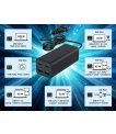 CHARGER USB UNIVERSAL 4P 100W/TA-UC-2A2C-PD100-01-BK GEMBIRD thumbnail