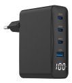 CHARGER USB 100W 4PORT GAN/TA-UC-PDQC100LCD-01-BK GEMBIRD thumbnail