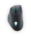 Dell Alienware AW620M Wireless Gaming Mouse - Dark Side of the Moon sīkattēls