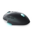 Dell Alienware AW620M wireless gaming mouse - detail view sīkattēls