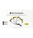 BATTERY RECH. LI-ION AA 1.5V/4PACK NH2400 NITECORE sīkattēls